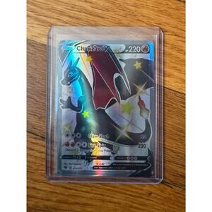 Pokemon TCG Champion's Path #79/73 Charizard V (Secret) RARE Used